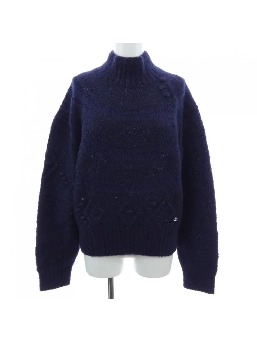 Chanel Knit Sweater Navy